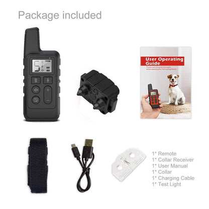 Waterproof Remote Dog Training Collar – 500m Range & Long Battery LifeDog TrainingBravo Pets