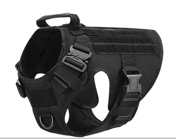 Military - Grade Tactical Dog Harness Vest – 1000D MOLLE Outdoor Vest for Working & Adventure DogsDog Tactical HarnessBravo Pets