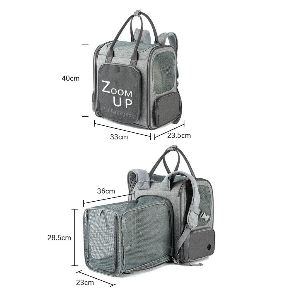 Expandable Pet Carrier BackpackPet CarrierBravo Pets