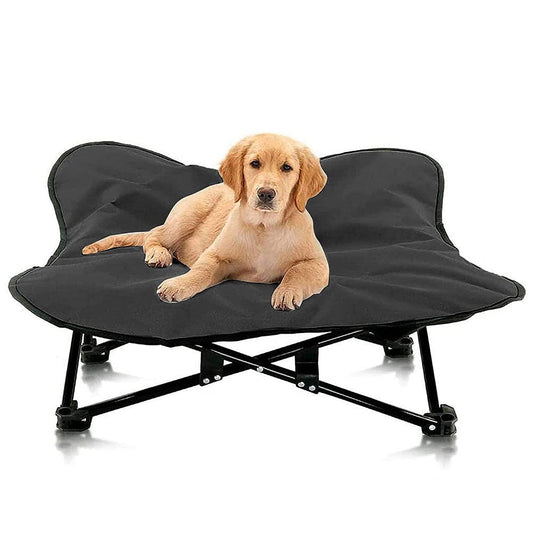 Portable Elevated Dog Bed - Foldable Design,Durable Material,Travel - FriendlyDog BedBravo Pets
