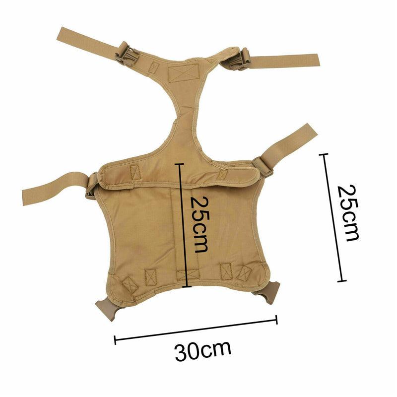 No Pull Adjustable Reflective Tactical Harness for Military Service DogsDog Tactical HarnessBravo Pets