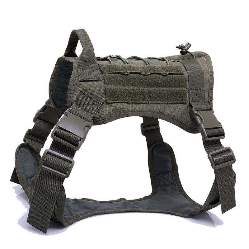 No Pull Adjustable Reflective Tactical Harness for Military Service DogsDog Tactical HarnessBravo Pets