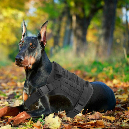 No Pull Adjustable Reflective Tactical Harness for Military Service DogsDog Tactical HarnessBravo Pets