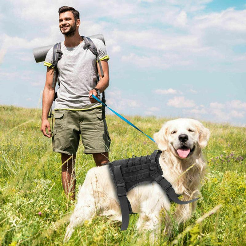 No Pull Adjustable Reflective Tactical Harness for Military Service DogsDog Tactical HarnessBravo Pets