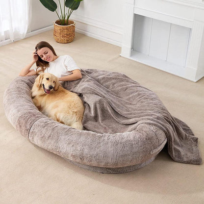 Washable Human Dog Bed - Fits You and Your PetsPet BedBravo Pets