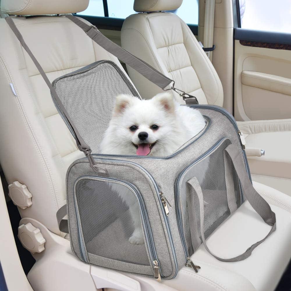 Cat Carriers Dog Carrier For Small Medium Cats Dogs PuppiesPet Car CarrierBravo Pets