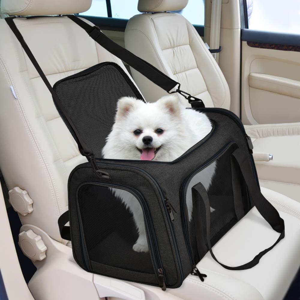 Cat Carriers Dog Carrier For Small Medium Cats Dogs PuppiesPet Car CarrierBravo Pets