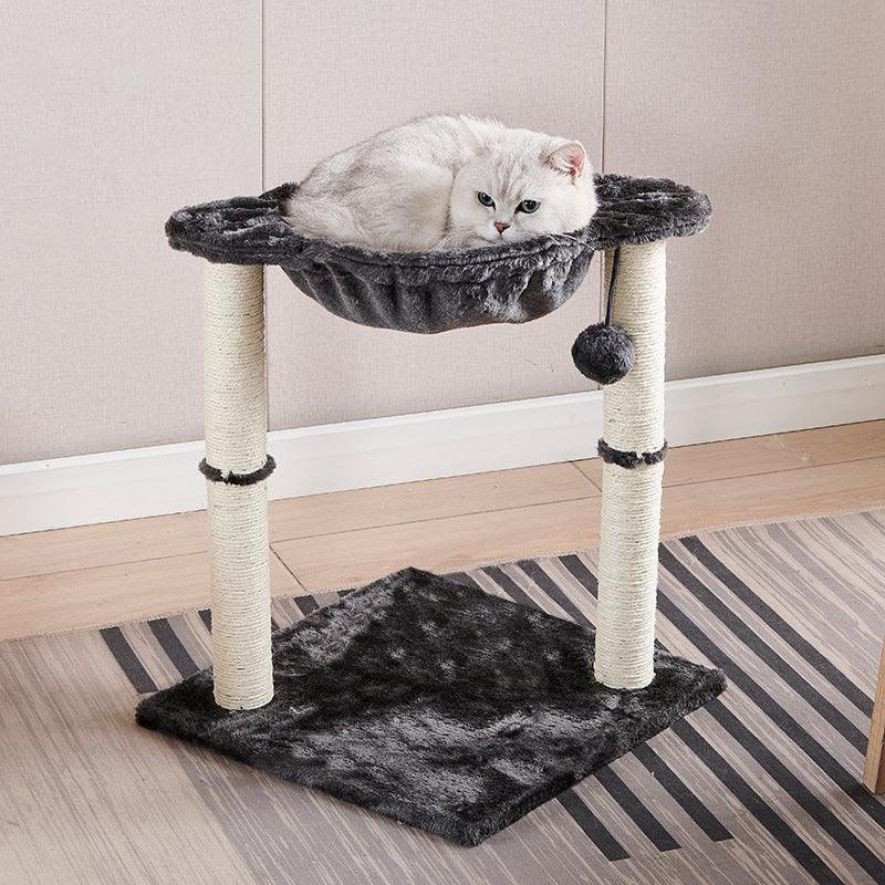 Cat Tower With Hammock And Scratching PostsCat TowerBravo Pets
