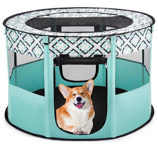 Portable Pet Playpen - Spacious Exercise Kennel TentPet EnclosureBravo Pets