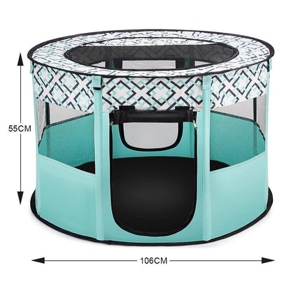 Portable Pet Playpen - Spacious Exercise Kennel TentPet EnclosureBravo Pets