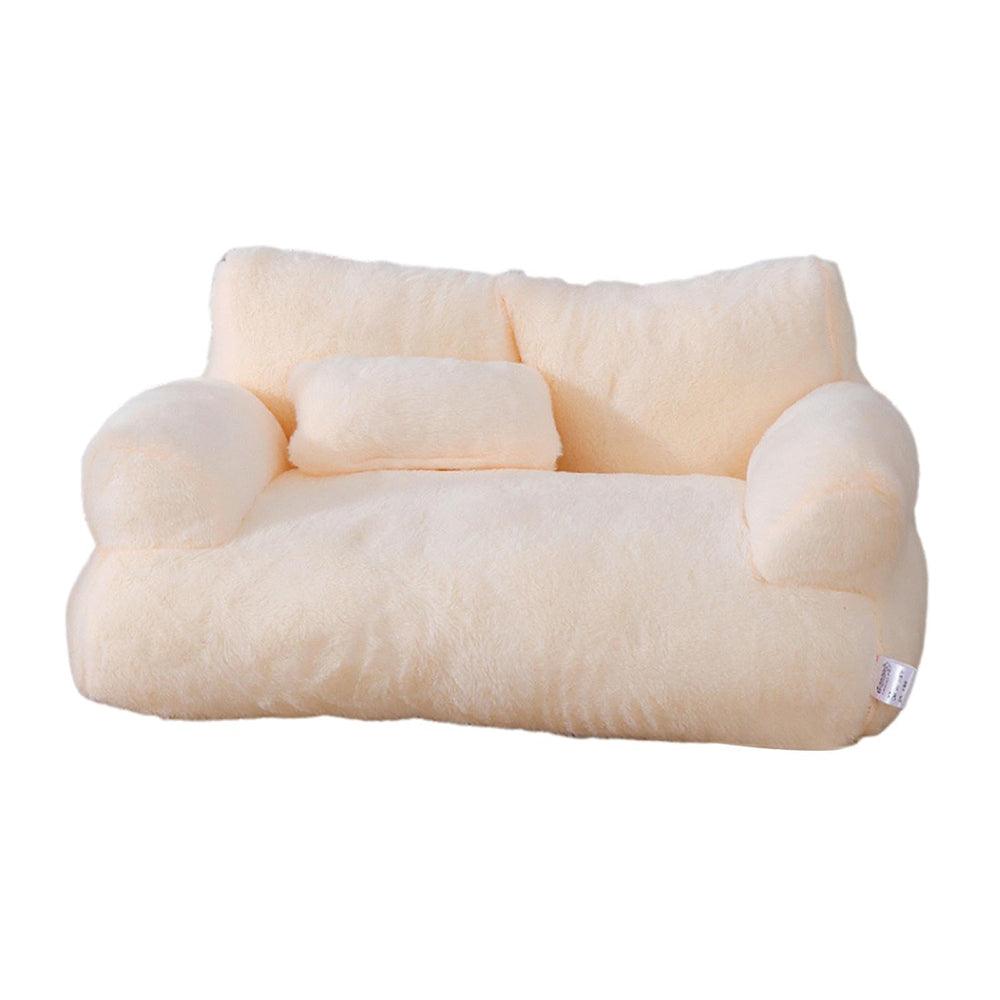 Luxurious Plush Sofa Bed for Cats and Small DogsCat BedBravo Pets