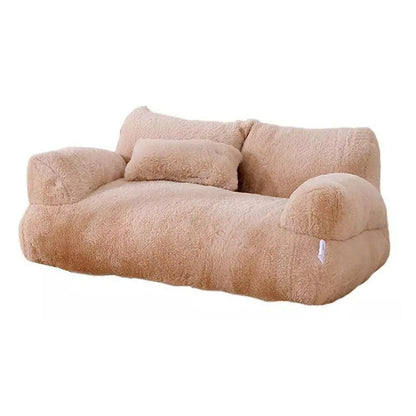 Luxurious Plush Sofa Bed for Cats and Small DogsCat BedBravo Pets