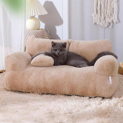 Luxurious Plush Sofa Bed for Cats and Small DogsCat BedBravo Pets