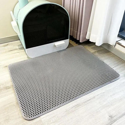 Double Layer Waterproof Cat Litter Mat Non - slip Washable Cat Sand MatCat Litter MatBravo Pets