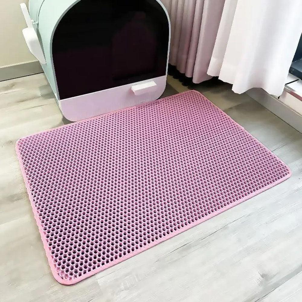 Double Layer Waterproof Cat Litter Mat Non - slip Washable Cat Sand MatCat Litter MatBravo Pets
