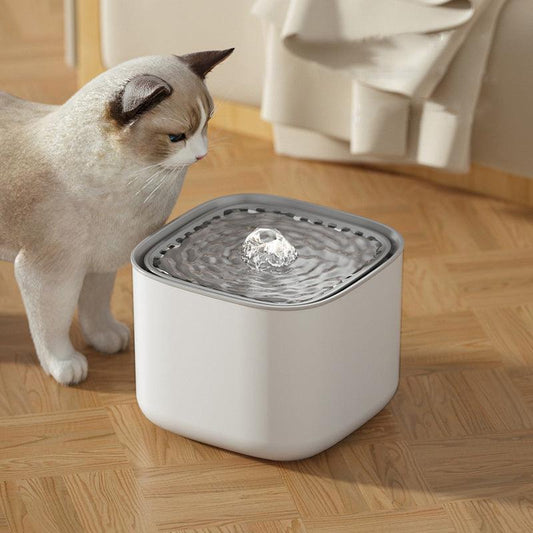 USB Electric Mute 3L Auto - Recirculating Cat Water Fountain with Auto RecirculationPet Water BowlBravo Pets