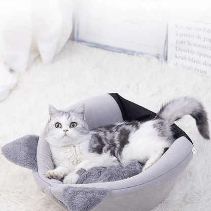 Deep Sleep Comfort In Winter Cat Cosy Cave NestCat BedBravo Pets