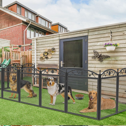 Detachable Dog Playpen Fence Puppy Kennel Cage with Waterproof Fertility PadPet EnclosureBravo Pets