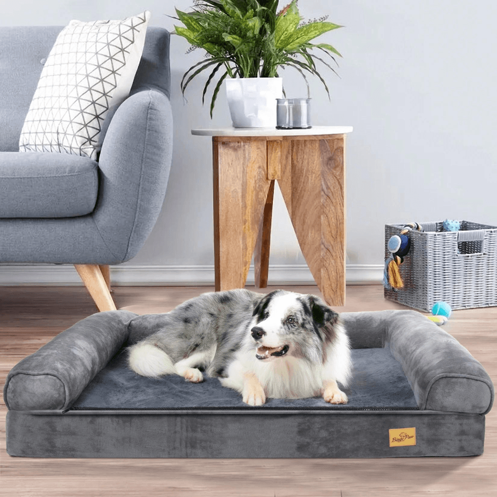 Extra Large Dog Bed with Waterproof Cover and BolsterDog BedBravo Pets
