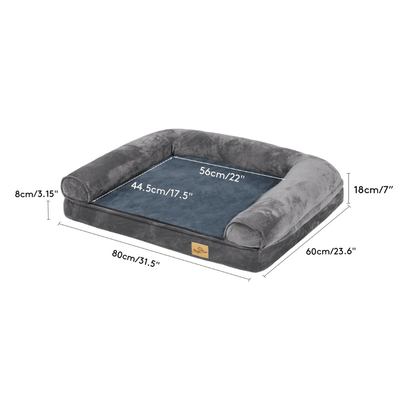 Extra Large Dog Bed with Waterproof Cover and BolsterDog BedBravo Pets