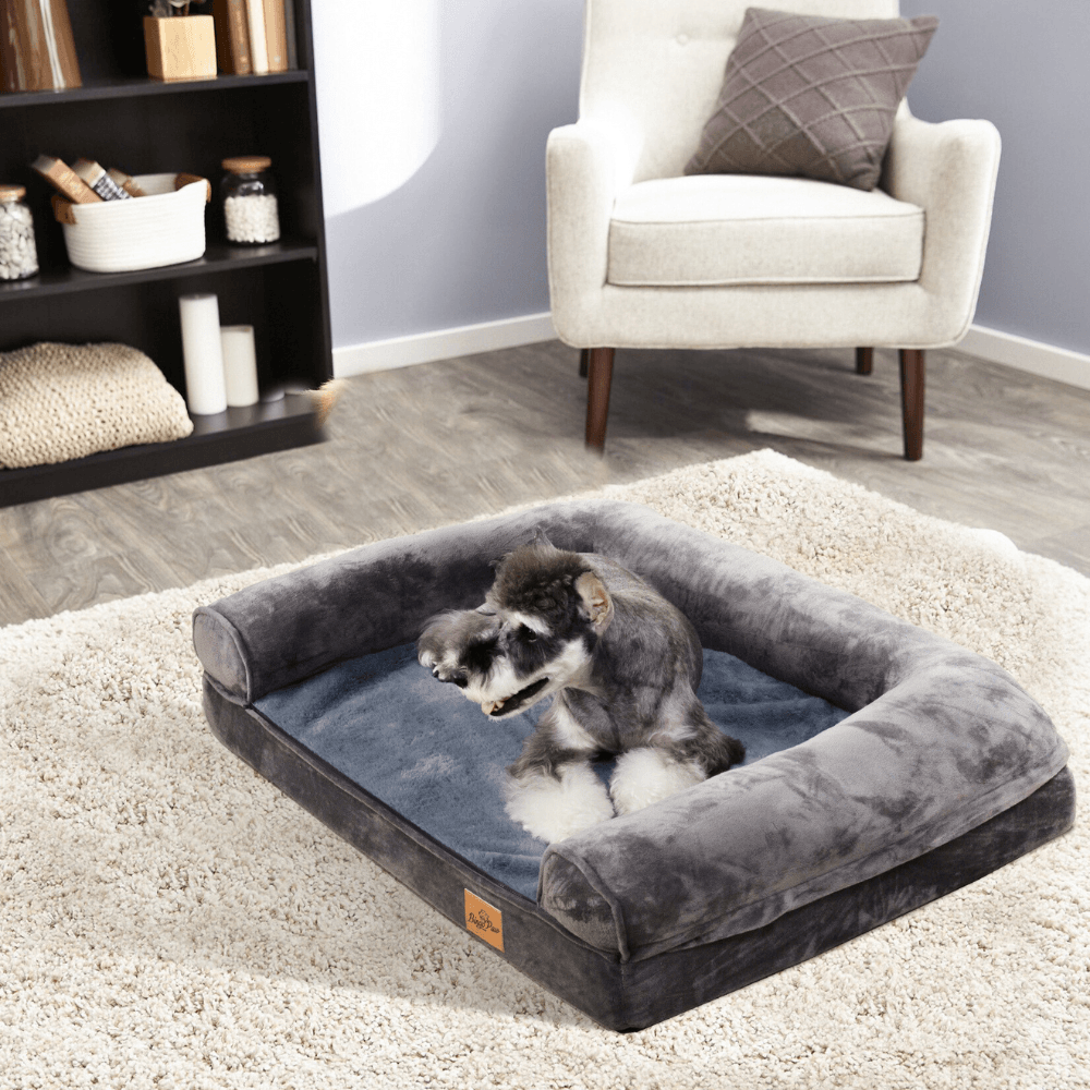 Extra Large Dog Bed with Waterproof Cover and BolsterDog BedBravo Pets