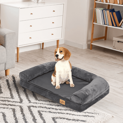 Extra Large Dog Bed with Waterproof Cover and BolsterDog BedBravo Pets