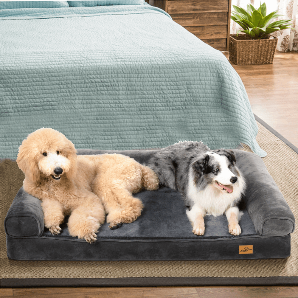 Extra Large Dog Bed with Waterproof Cover and BolsterDog BedBravo Pets
