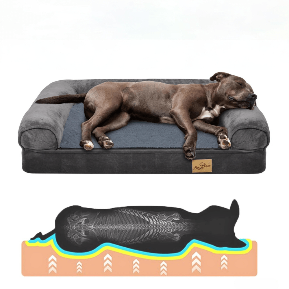 Extra Large Dog Bed with Waterproof Cover and BolsterDog BedBravo Pets