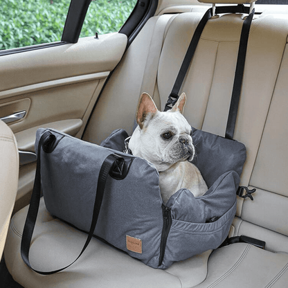 Dog Car Seat with Safety Belt Pet Booster Nest CushionPet Car CarrierBravo Pets