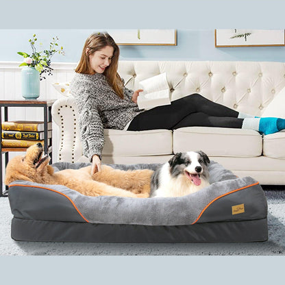 Orthopedic Dog Bed Elevated Cushion Warm Waterproof MattressDog BedBravo Pets