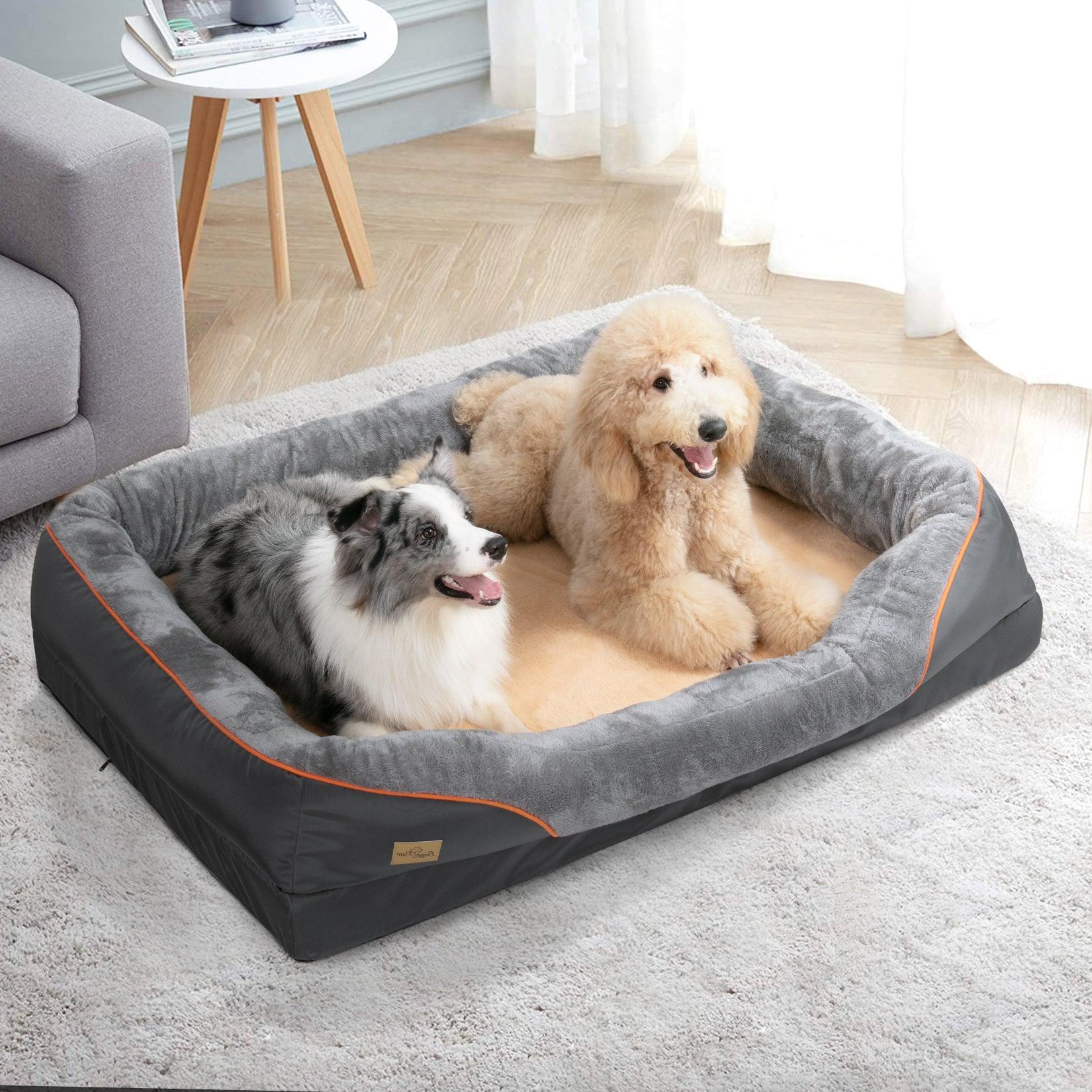 Orthopedic Dog Bed Elevated Cushion Warm Waterproof MattressDog BedBravo Pets
