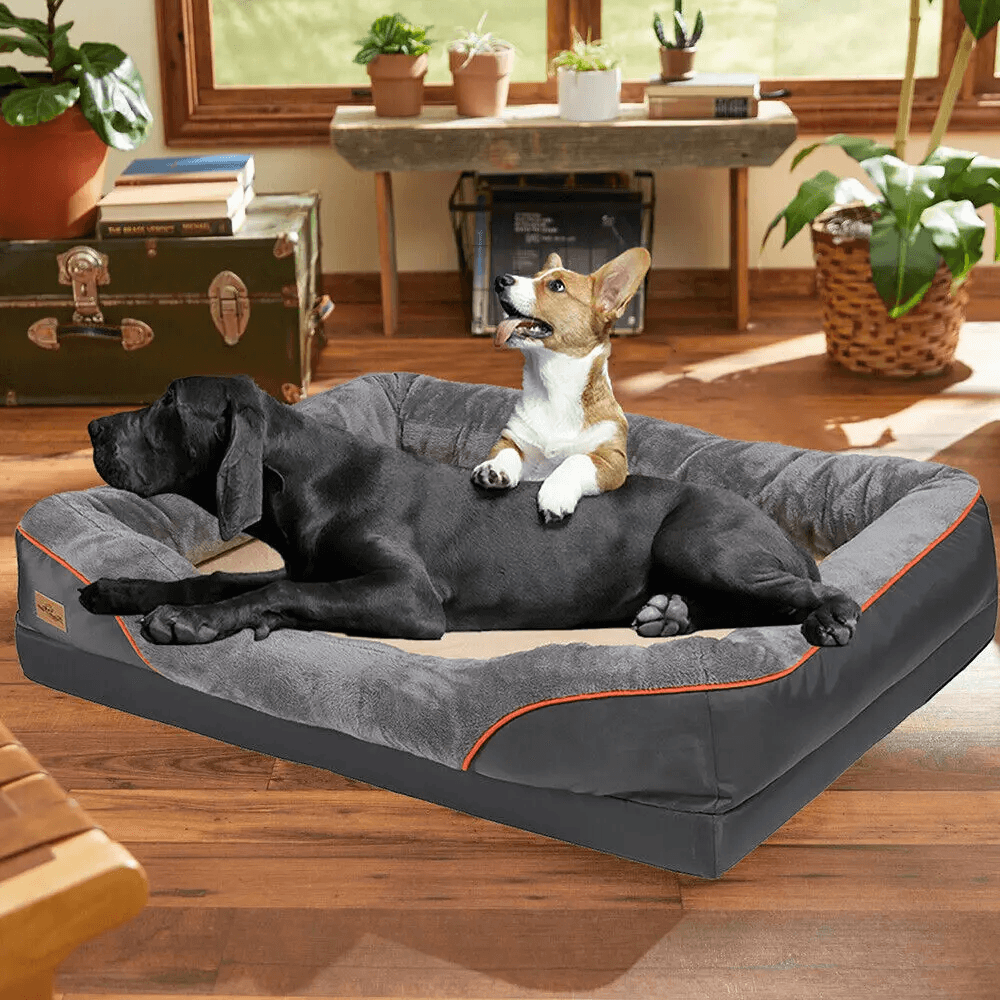 Orthopedic Dog Bed Elevated Cushion Warm Waterproof MattressDog BedBravo Pets