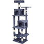 Cat Tower with Two Cat Condos Sisal Scratching PostCat TowerBravo Pets