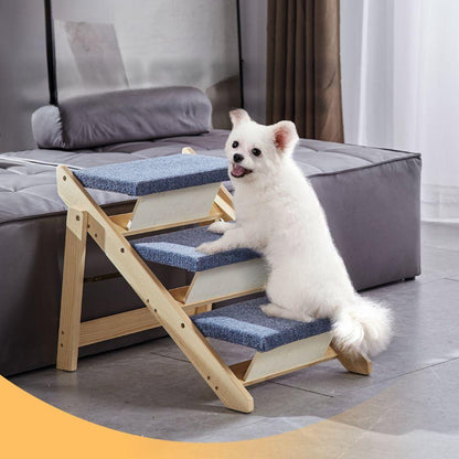 2 in 1 Foldable Pet Steps Ramp for Small to Large DogsPet StepsBravo Pets
