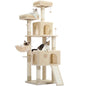 Large Cat Tree Double Condos Tower Sisal Scratching PostsCat TowerBravo Pets