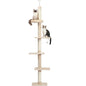 Cat Tree Condo Scratching Post Floor to CeilingCat TowerBravo Pets