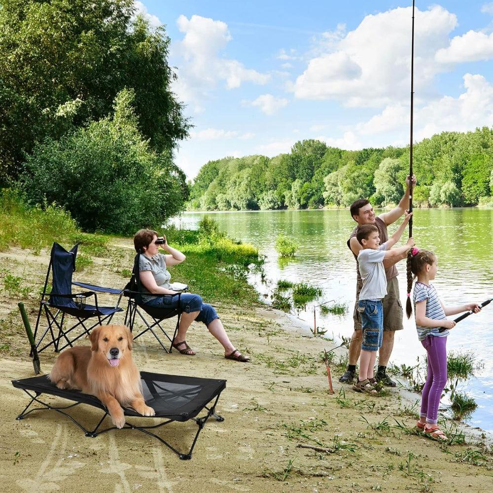 Large Elevated Folding Pet BedDog BedBravo Pets