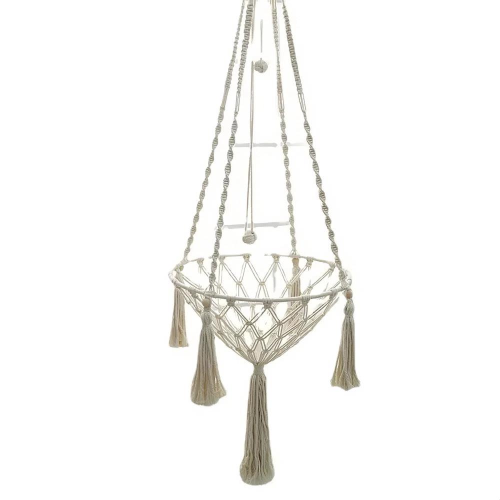 Hand Woven Cotton Cat Hammock Luxurious Hanging Basket for Indoor CatsCat HammockBravo Pets