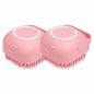Dog Bathing Brush Pet Massage Brush Shampoo Dispenser Soft Silicone BrushDog GroomingBravo Pets