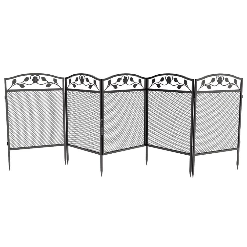 Dog Fence Animal Pet Playpen Barrier Garden Fence for Outdoor GardenPet FenceBravo Pets