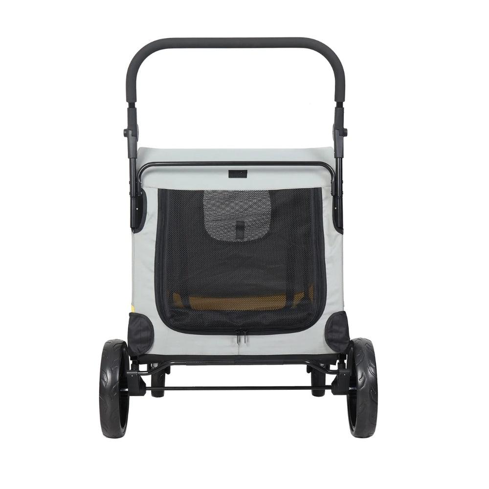 Portable Dog Stroller 4 Wheels for Large Dogs Foldable Pet Cat Travel Carriage StrollerPet StrollerBravo Pets