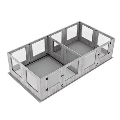 Premium Pet Whelping Box with Waterproof Fertility PadPet EnclosureBravo Pets