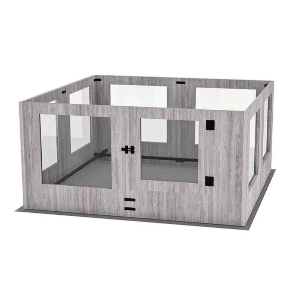 Premium Pet Whelping Box with Waterproof Fertility PadPet EnclosureBravo Pets