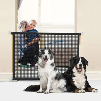 Pet Dog Barrier Fences Breathable Mesh Playpen For Dog Safety FencePet EnclosureBravo Pets