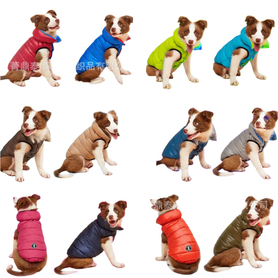 Reversible Waterproof Pet Down Jacket – Lightweight, Warm & Stylish Dog CoatDog ApparelBravo Pets