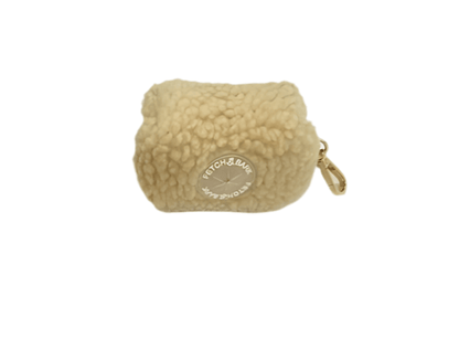 Luxury Teddy Fleece Dog Harness, Leash & Poop Bag Holder Set – Soft, Stylish & FunctionalDog CollarBravo Pets