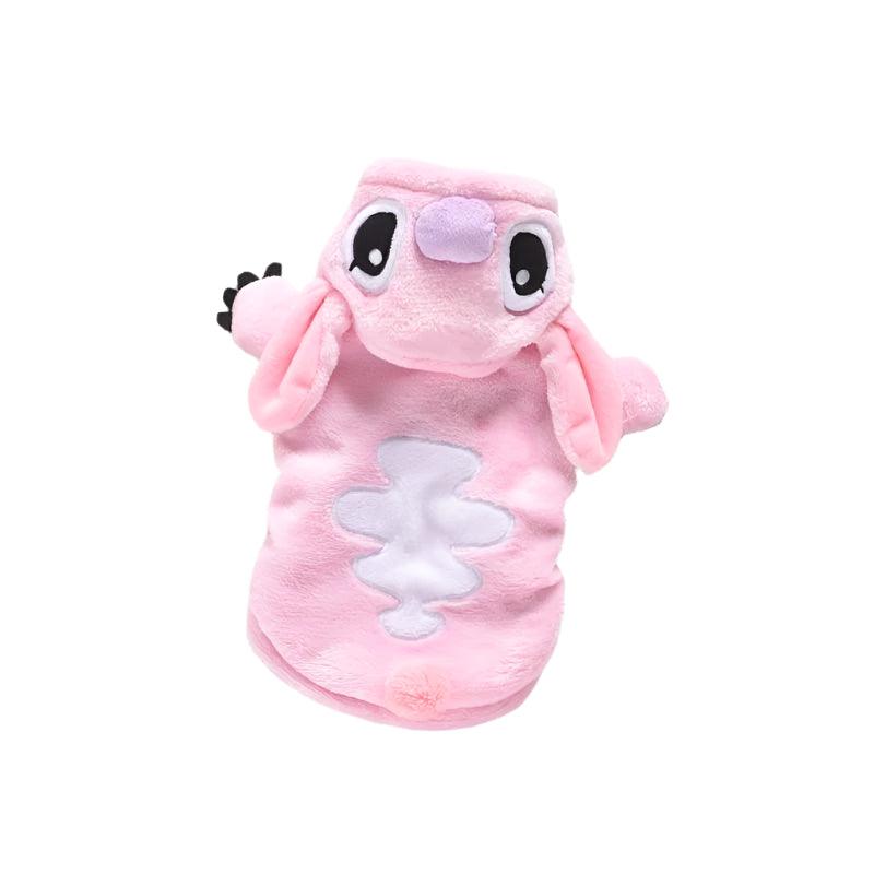 Adorable Stitch Dog Fleece Costume – Cosy & Fun Pet Outfit for Dogs & CatsDog ApparelBravo Pets