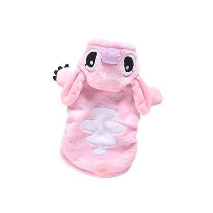 Adorable Stitch Dog Fleece Costume – Cosy & Fun Pet Outfit for Dogs & CatsDog ApparelBravo Pets