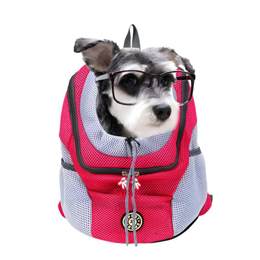 Breathable Pet Carrier Backpack – Comfortable & Portable Chest Bag for Small Dogs & CatsDog BackPackBravo Pets