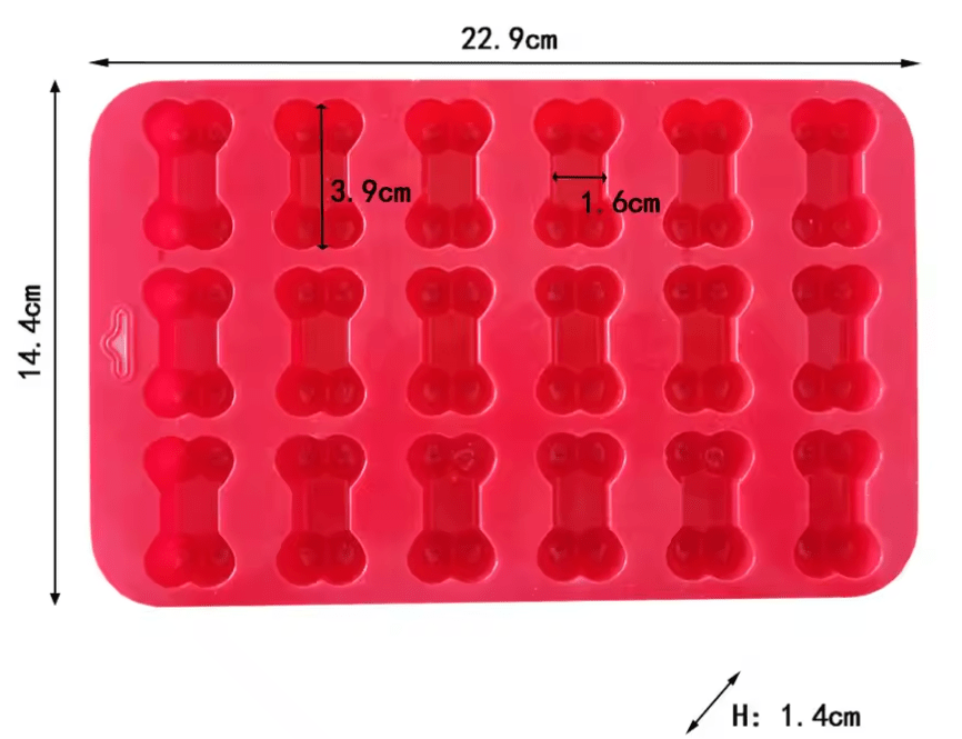 Gourmet Pumpkin with Tumeric DIY Gummies Mix - 30g - Includes Disposable Piping BagDog TreatsBravo Pets